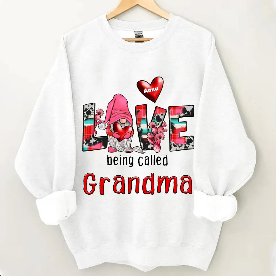 Personalized Gnome with Beloved Called Granny Print Clothes