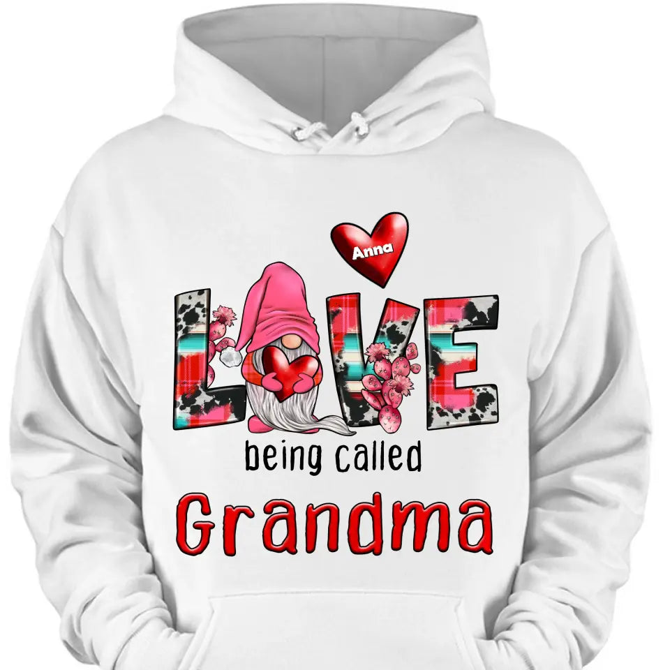 Personalized Gnome with Beloved Called Granny Print Clothes