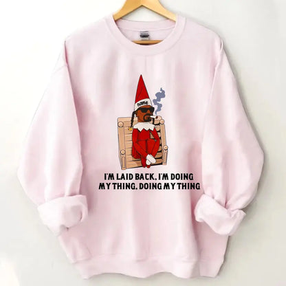 Personalized Snoop on a Stoop Elf Shirt, Gift For Fans, Christmas Gift