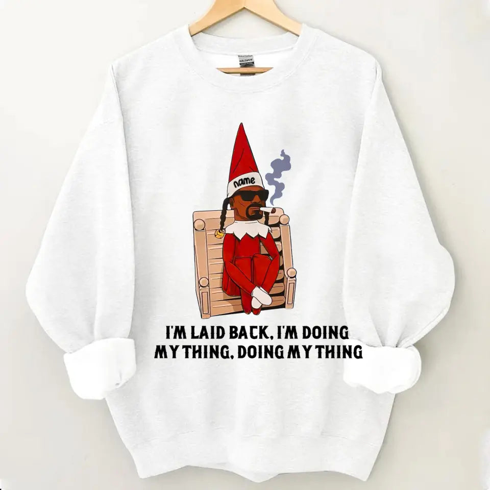 Personalized Snoop on a Stoop Elf Shirt, Gift For Fans, Christmas Gift