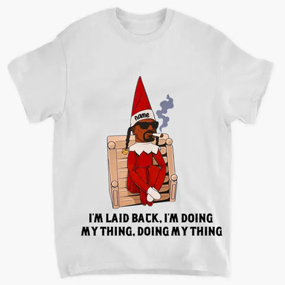 Personalized Snoop on a Stoop Elf Shirt, Gift For Fans, Christmas Gift