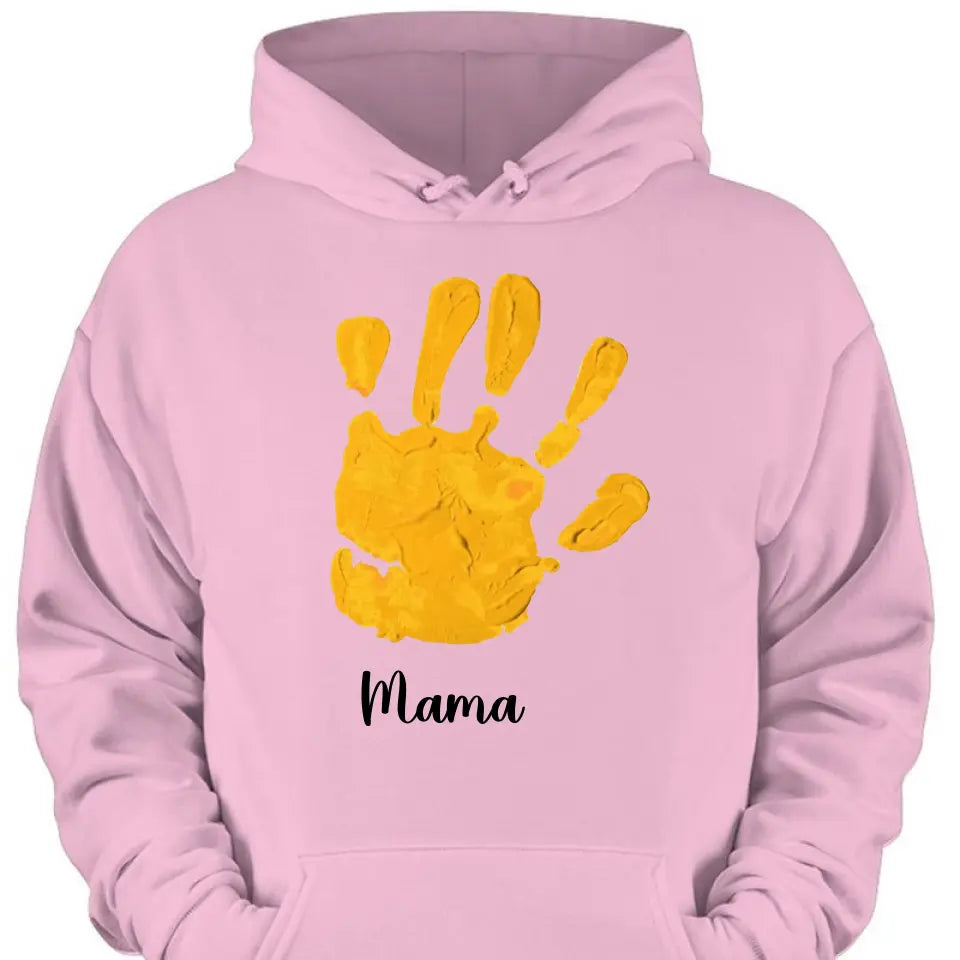 PERSONALIZED GRANDMA HAND WOMEN OR KID'S TSHIRT