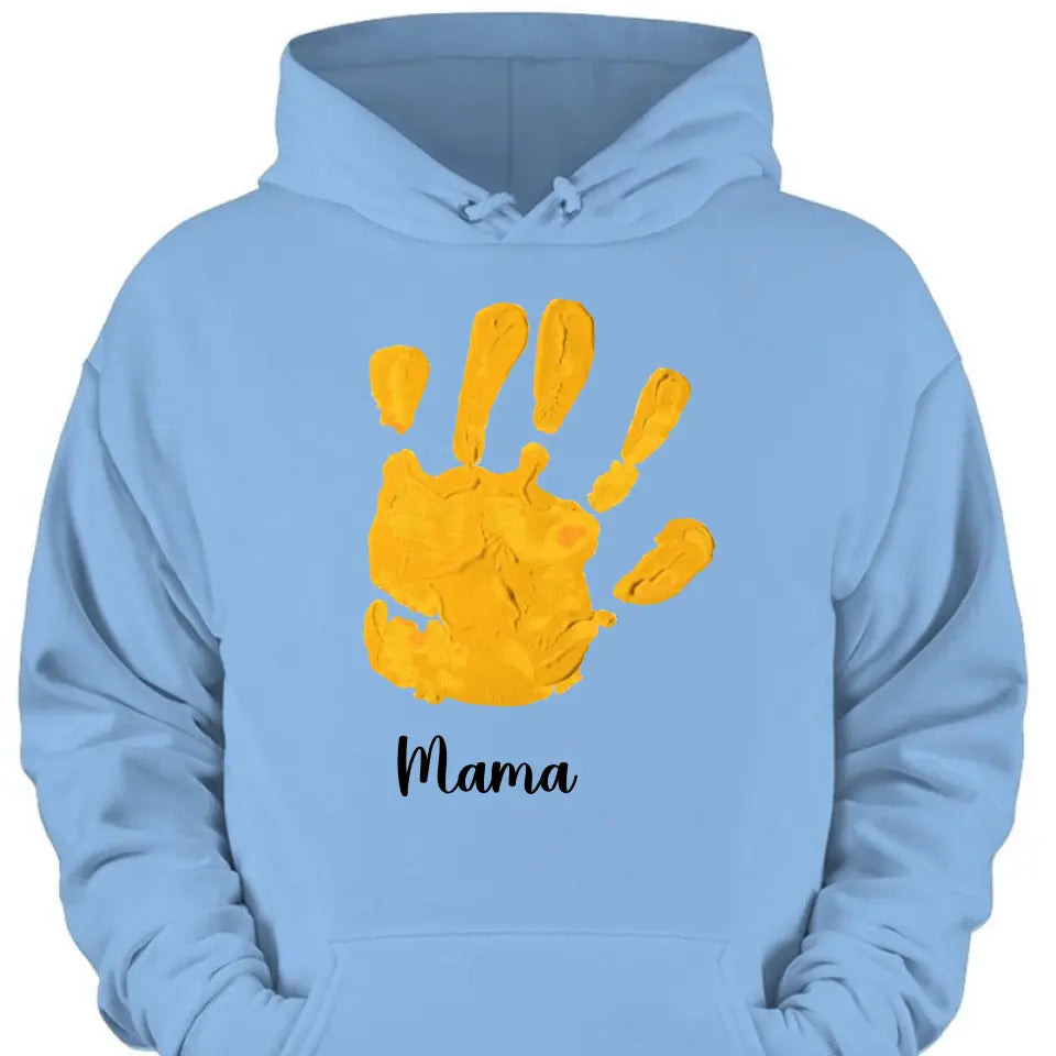 PERSONALIZED GRANDMA HAND WOMEN OR KID'S TSHIRT