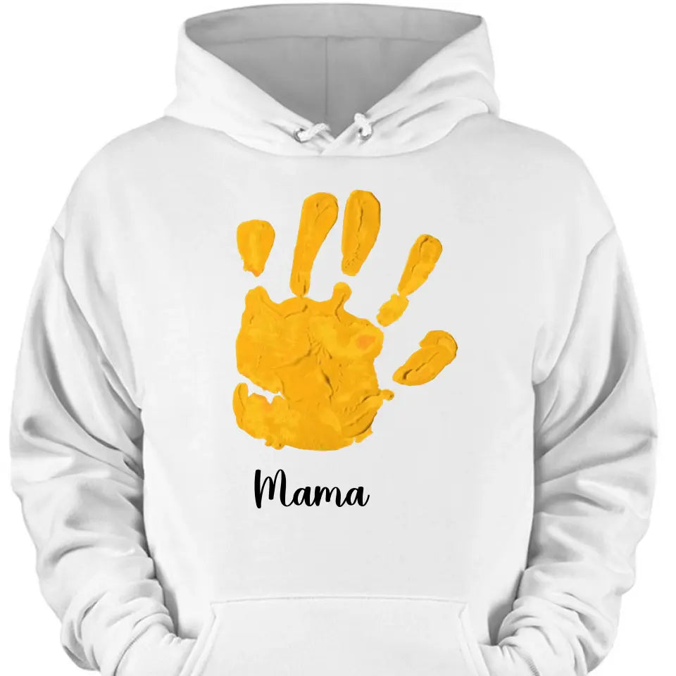 PERSONALIZED GRANDMA HAND WOMEN OR KID'S TSHIRT