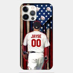 Custom Personalized Baseball Phone Case - Best Gift Idea For Baseball Lovers