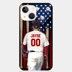 Custom Personalized Baseball Phone Case - Best Gift Idea For Baseball Lovers