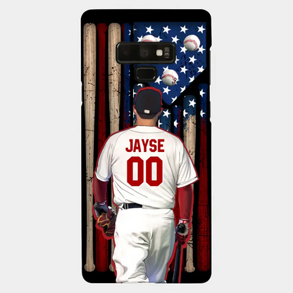 Custom Personalized Baseball Phone Case - Best Gift Idea For Baseball Lovers