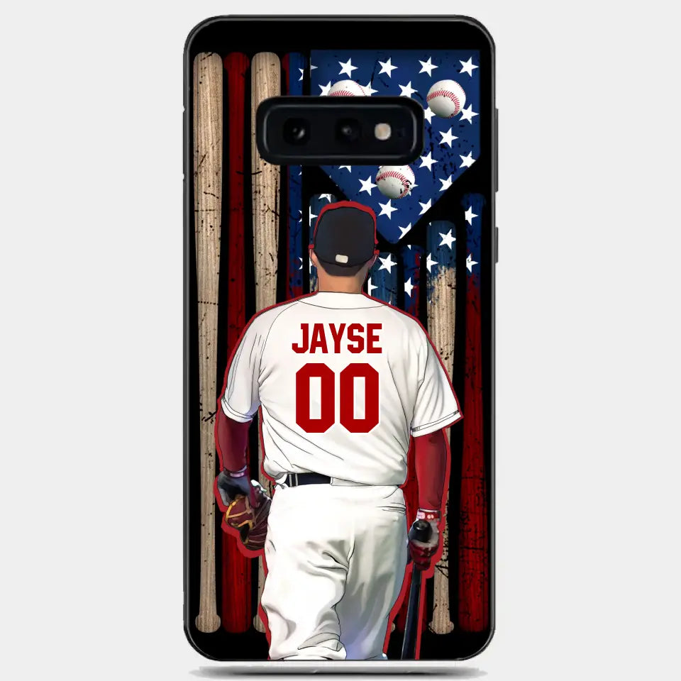 Custom Personalized Baseball Phone Case - Best Gift Idea For Baseball Lovers