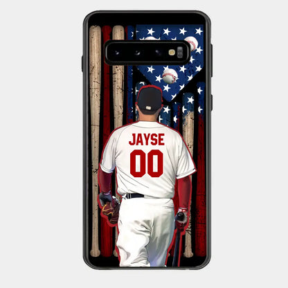 Custom Personalized Baseball Phone Case - Best Gift Idea For Baseball Lovers