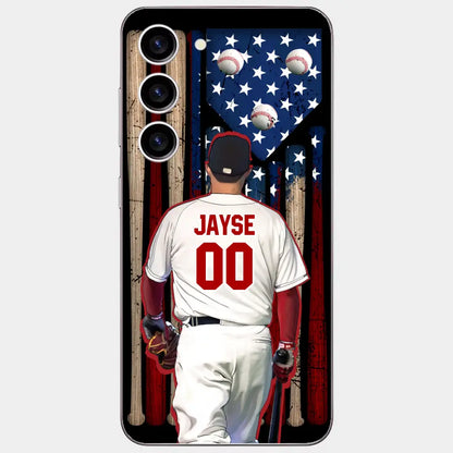 Custom Personalized Baseball Phone Case - Best Gift Idea For Baseball Lovers