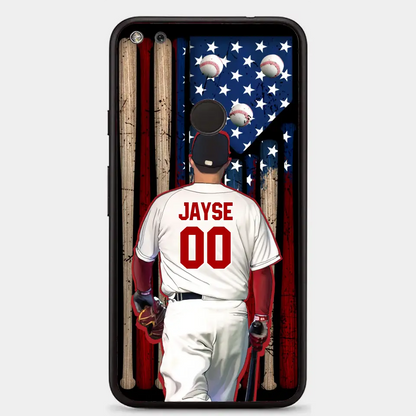 Custom Personalized Baseball Phone Case - Best Gift Idea For Baseball Lovers