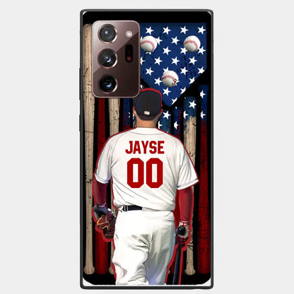 Custom Personalized Baseball Phone Case - Best Gift Idea For Baseball Lovers