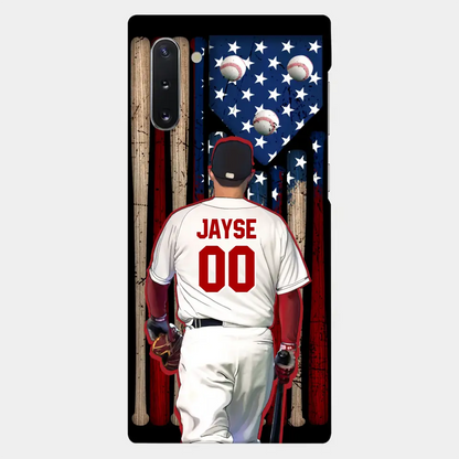 Custom Personalized Baseball Phone Case - Best Gift Idea For Baseball Lovers