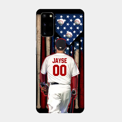 Custom Personalized Baseball Phone Case - Best Gift Idea For Baseball Lovers