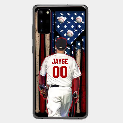 Custom Personalized Baseball Phone Case - Best Gift Idea For Baseball Lovers