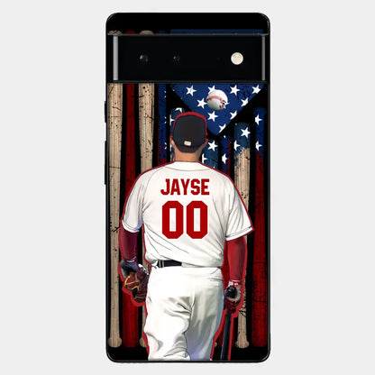 Custom Personalized Baseball Phone Case - Best Gift Idea For Baseball Lovers