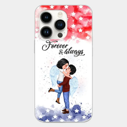 Personalized Phone Case For Couple Firefighter, Police Officer, Teacher, Worker - Gifts by Occupation