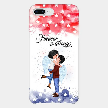 Personalized Phone Case For Couple Firefighter, Police Officer, Teacher, Worker - Gifts by Occupation