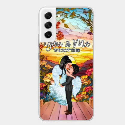Doll Couple Hugging You & Me We Got This Personalized Phone Case