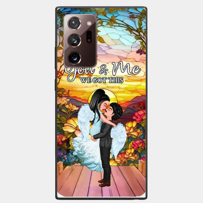 Doll Couple Hugging You & Me We Got This Personalized Phone Case