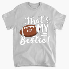 Football Family That‘s My Football Player Personalized Apparel Series