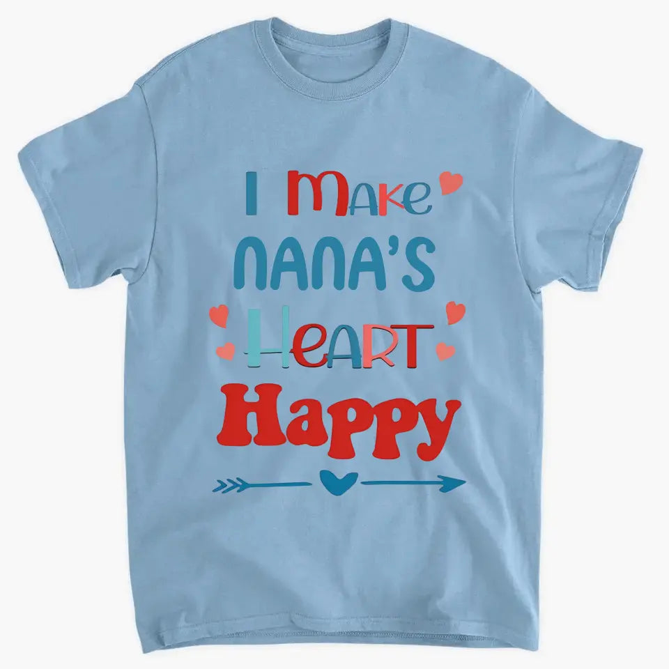 Customized Happiness for Your Loved Ones - Family Makes My Heart Happy Youth Clothes