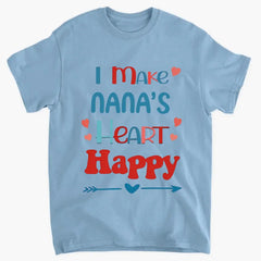 Customized Happiness for Your Loved Ones - Family Makes My Heart Happy Youth Clothes