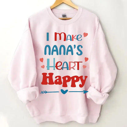Customized Happiness for Your Loved Ones - Family Makes My Heart Happy Youth Clothes
