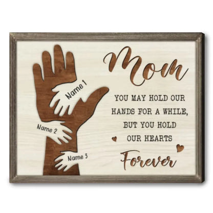 Beautiful Mothers Day Gift Sentimental Mom Gift Custom Canvas Print