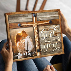 Personalized Couple Photo Gift Best Wedding Anniversary Canvas Wall Art