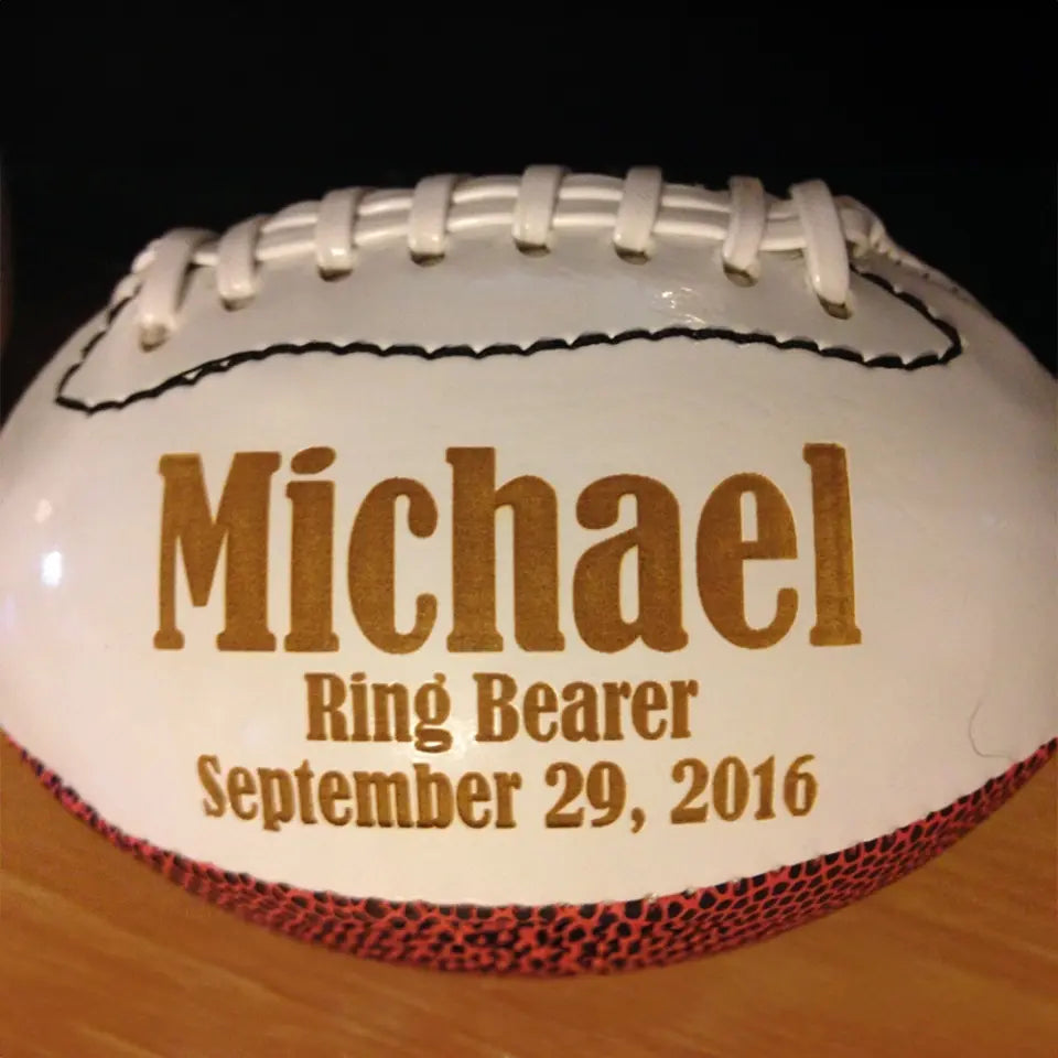 Personalized American Football/Rugby for Men - The Perfect Father's Day Sports Gift
