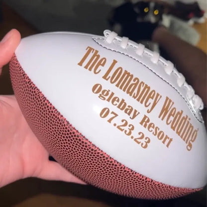 Personalized American Football/Rugby for Men - The Perfect Father's Day Sports Gift