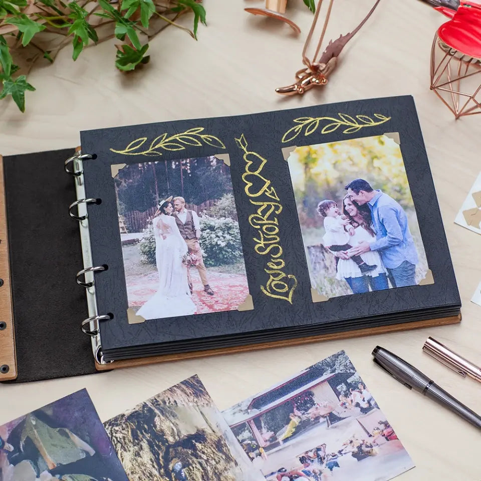 Personalized Our Adventure Book, Our Adventure Journal, Travel Photo Collection