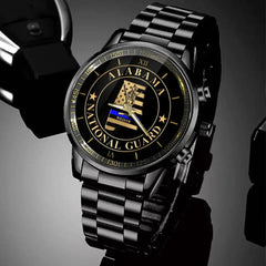 Personalized US State Police Custom Name Watch Printed