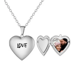 Personalized Heart Necklace