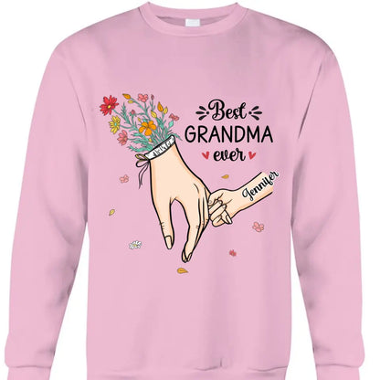 A Mother’s Arms Are More Comforting - Family Personalized Custom Unisex T-shirt, Hoodie, Sweatshirt - Mother's Day, Gift For Mom, Grandma