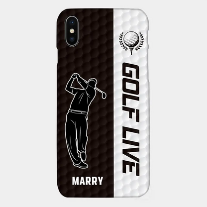 Personalized Phone Case: Custom Golf-themed Phone Cases Just For You
