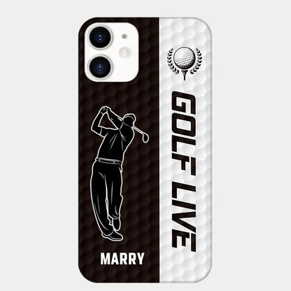 Personalized Phone Case: Custom Golf-themed Phone Cases Just For You