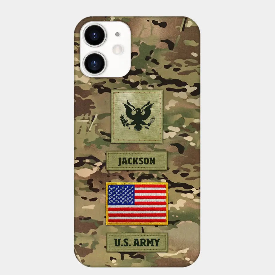 Custom Personalized Veteran Phone Case  - Case For iPhone/Samsung