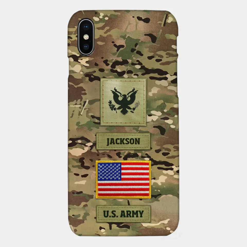 Custom Personalized Veteran Phone Case  - Case For iPhone/Samsung