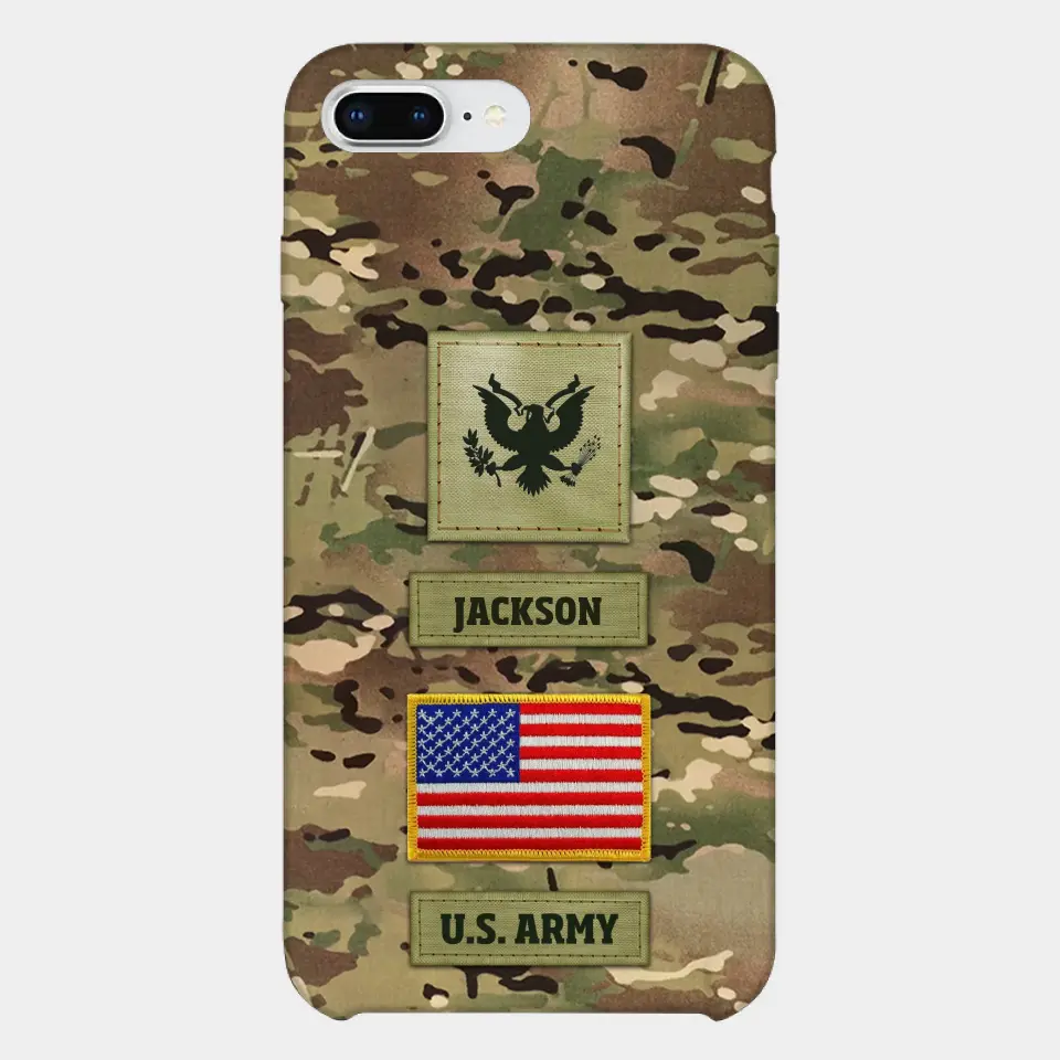 Custom Personalized Veteran Phone Case  - Case For iPhone/Samsung