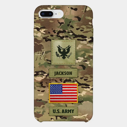 Custom Personalized Veteran Phone Case  - Case For iPhone/Samsung