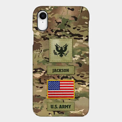 Custom Personalized Veteran Phone Case  - Case For iPhone/Samsung