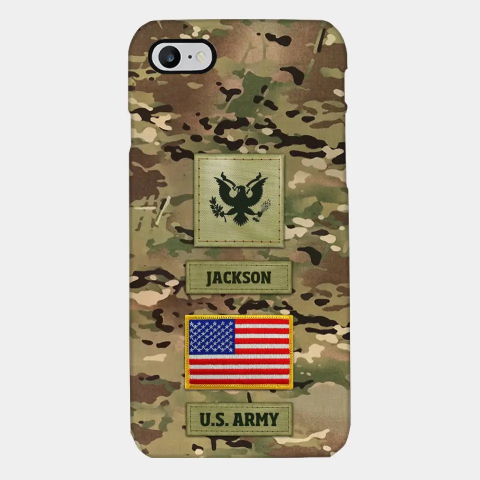 Custom Personalized Veteran Phone Case  - Case For iPhone/Samsung