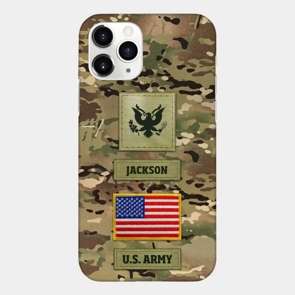 Custom Personalized Veteran Phone Case  - Case For iPhone/Samsung