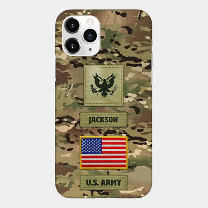 Custom Personalized Veteran Phone Case  - Case For iPhone/Samsung