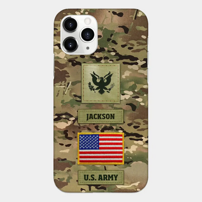 Custom Personalized Veteran Phone Case  - Case For iPhone/Samsung