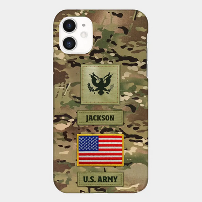 Custom Personalized Veteran Phone Case  - Case For iPhone/Samsung