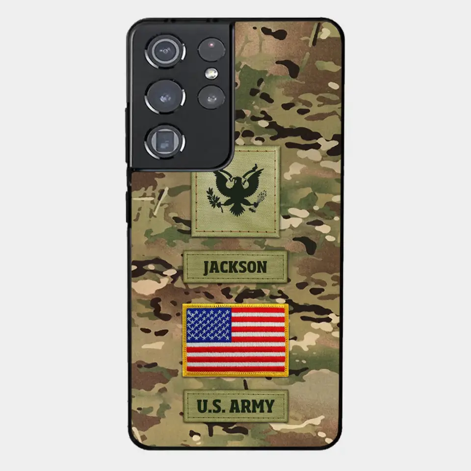 Custom Personalized Veteran Phone Case  - Case For iPhone/Samsung