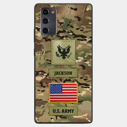 Custom Personalized Veteran Phone Case  - Case For iPhone/Samsung